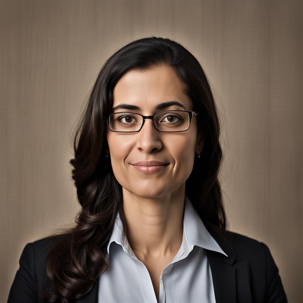 Professional Portrait of an Egyptian Professor