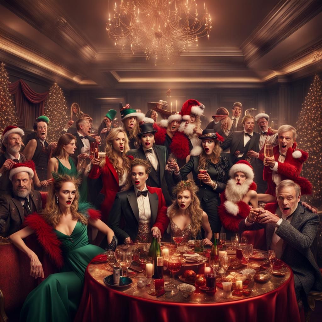 Looks tamer than my office Christmas party.