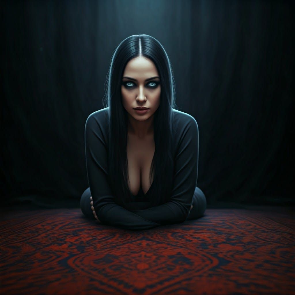 Ethereal Mystic Unveiled Beneath the Rug