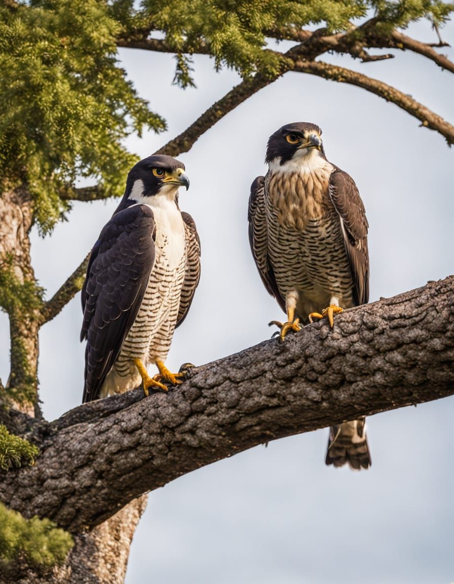 Falcon and Hawk in Harmony
