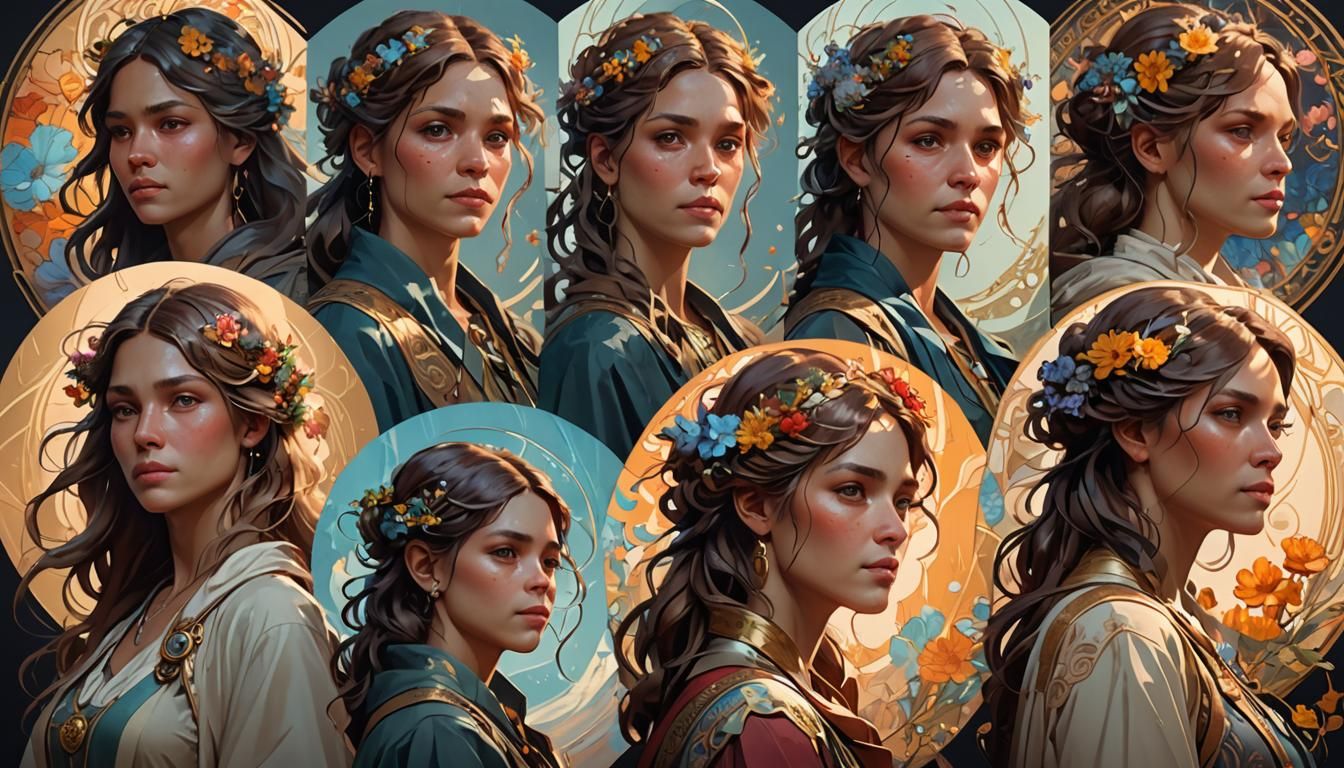 Detailed Portrait: Many Faces of Motherhood