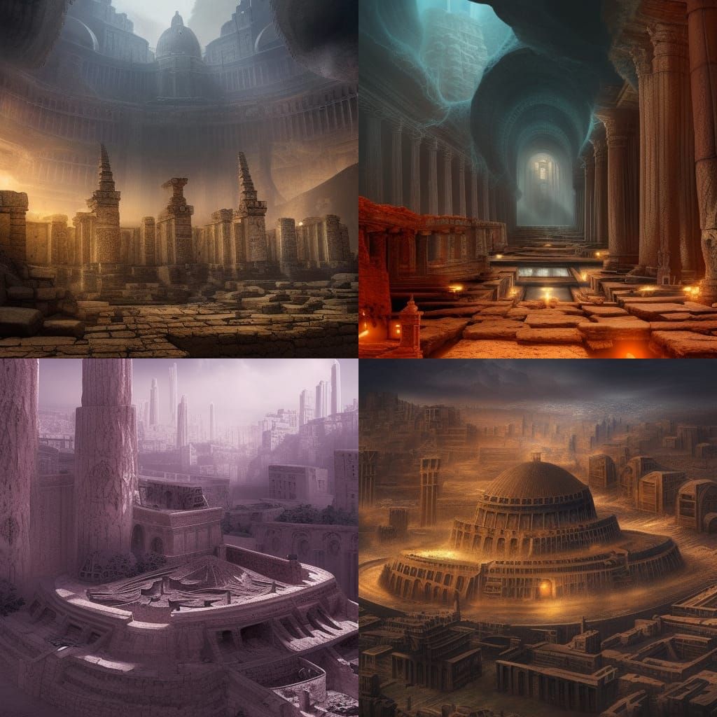 Ma'habre: Epic Underground City of Old Gods