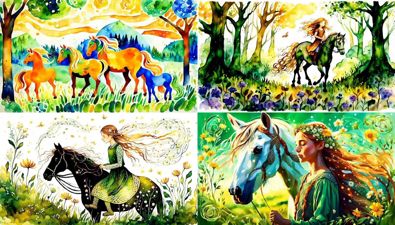 Epona: Playful Child Goddess in Celtic Myth