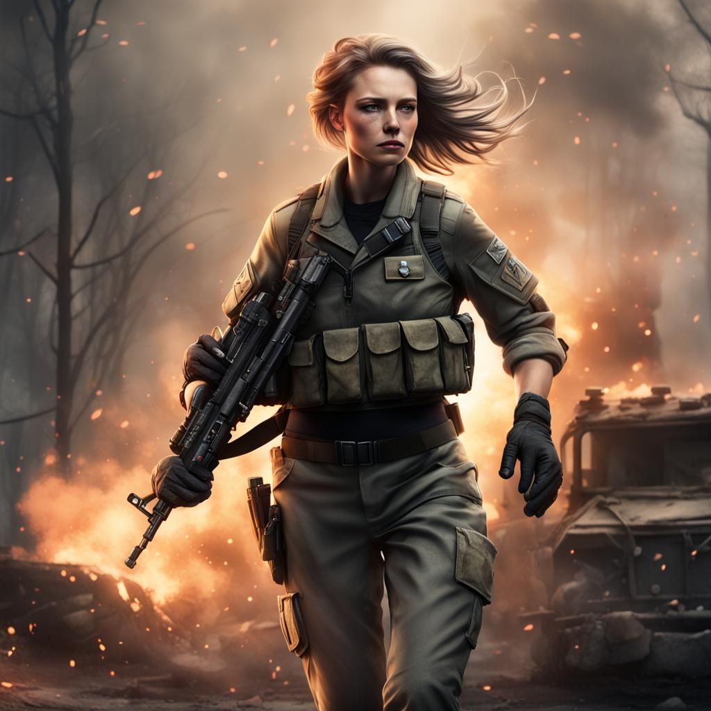 Combat Medic Anya Petrova: Battlefield Heroism in Digital Ar...