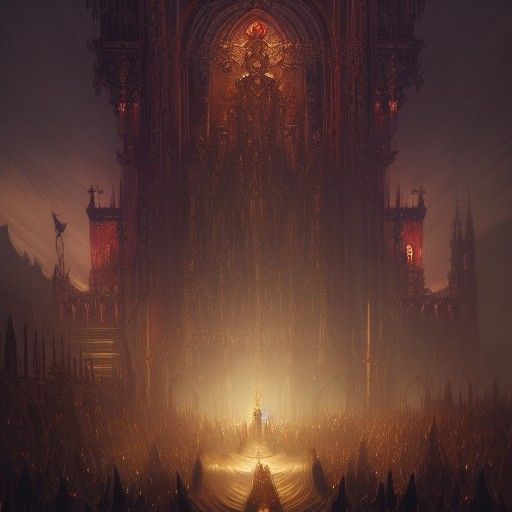 Dark Fantasy Kings Coronation in Unreal Engine