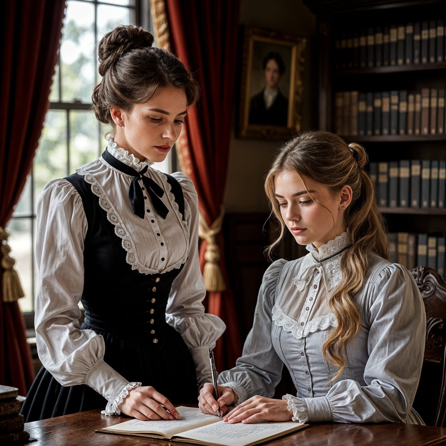 She's a strict taskmaster