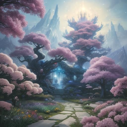 Crystal Tree Anime Graphic Novel Cover Art