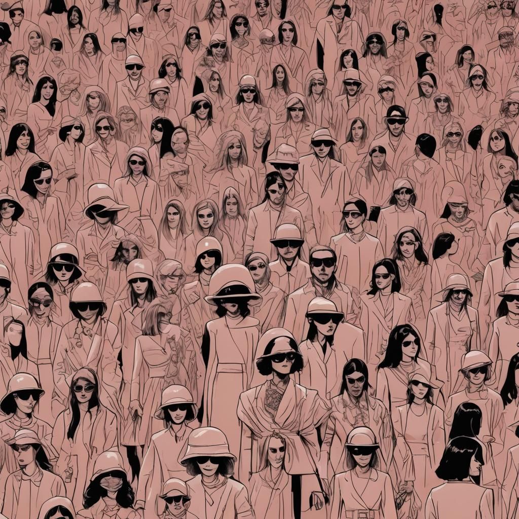 Cybernetic Angels Fall in French Horror Style