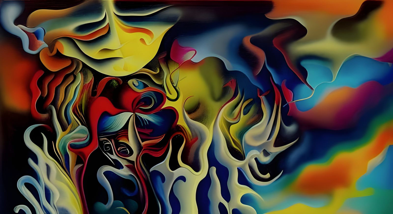 Surreal Landscape of Mindscapes in Volumetric Lighting