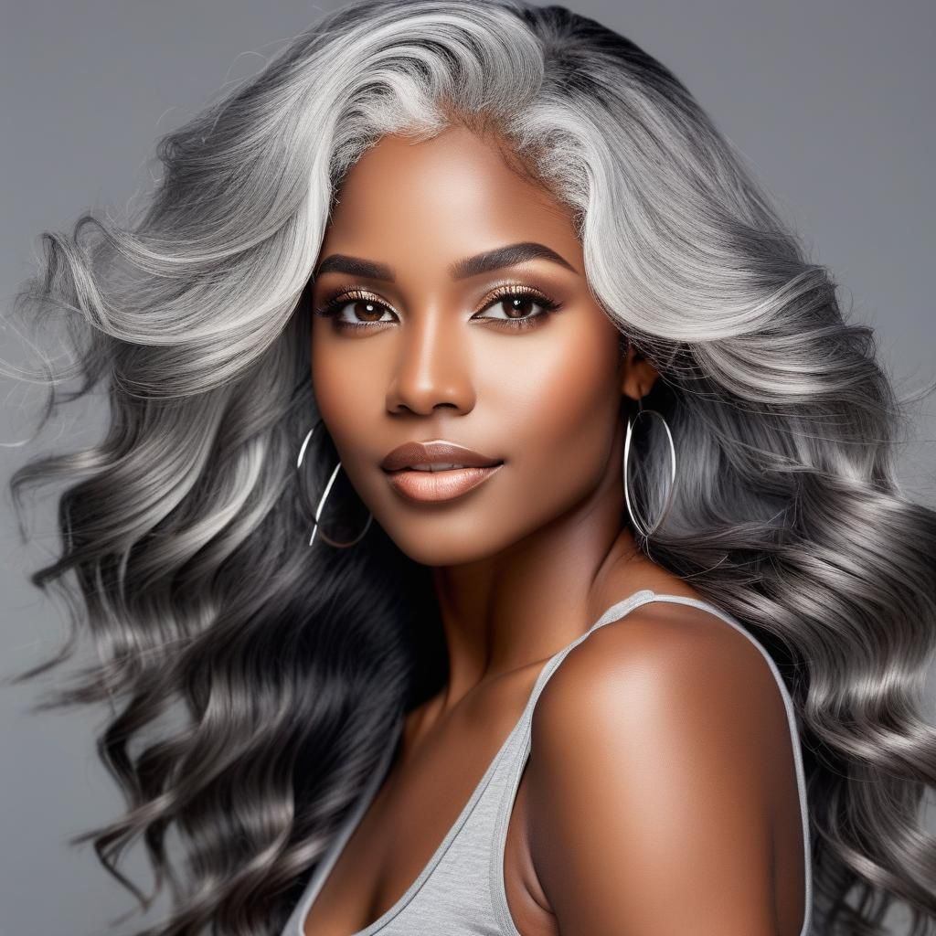 SILVER: Beautiful Black Woman (Follow us for more! Even more...