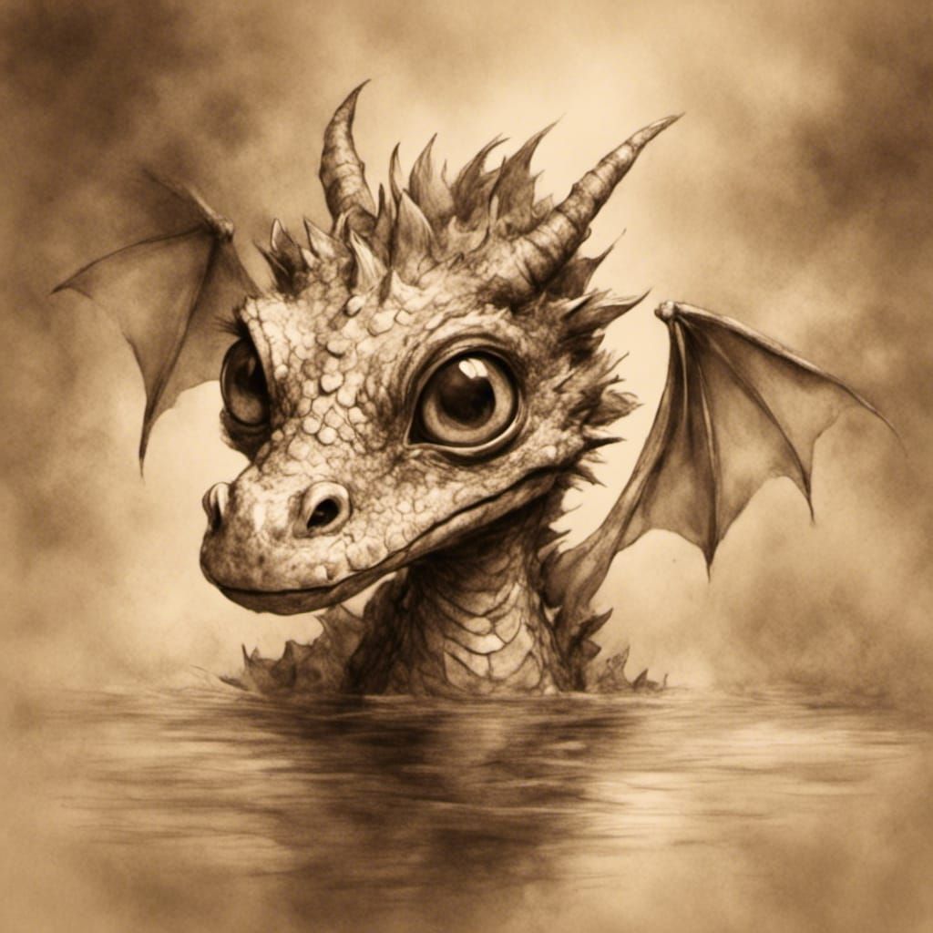 Sepia Dragon