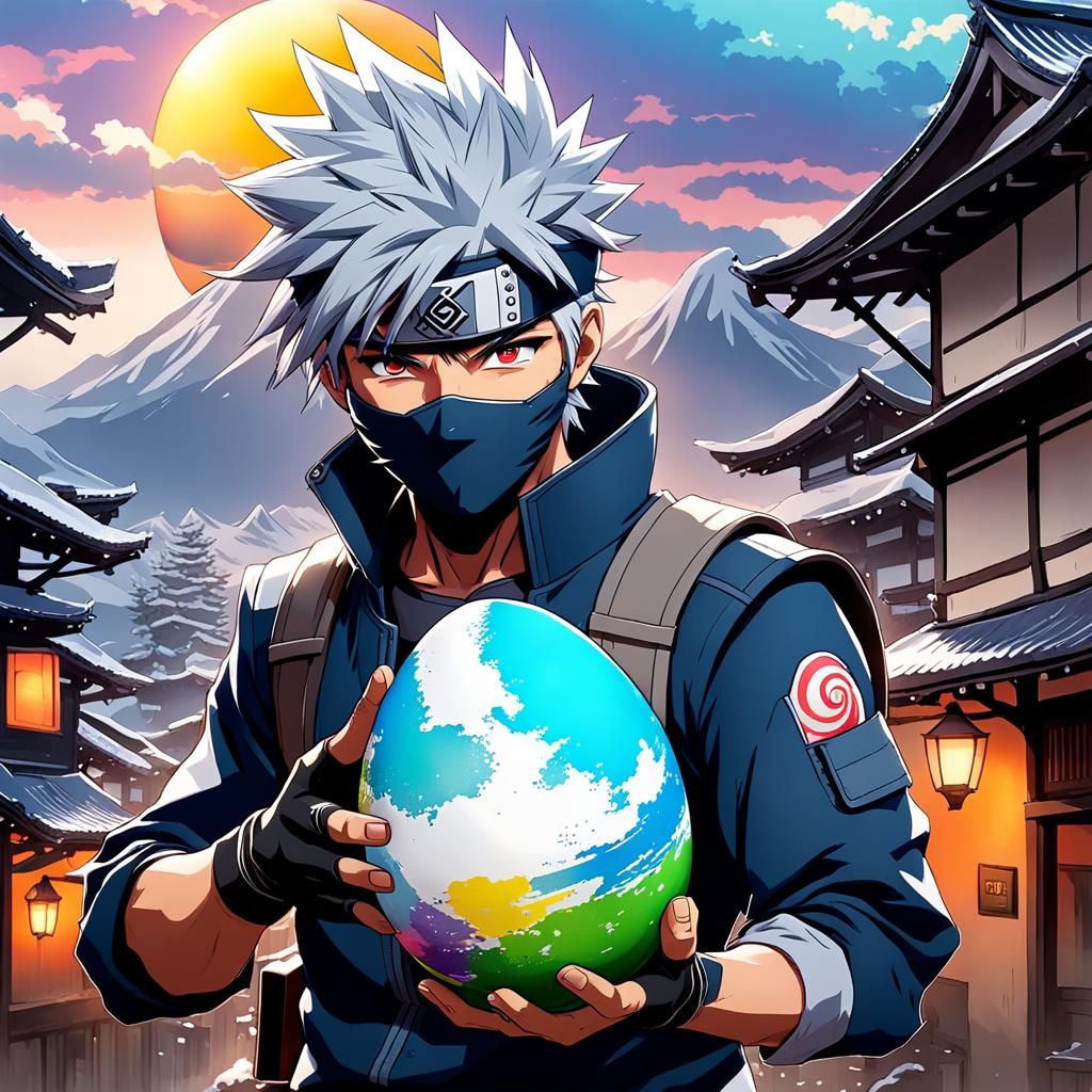 Kakashi  Easter Greetings