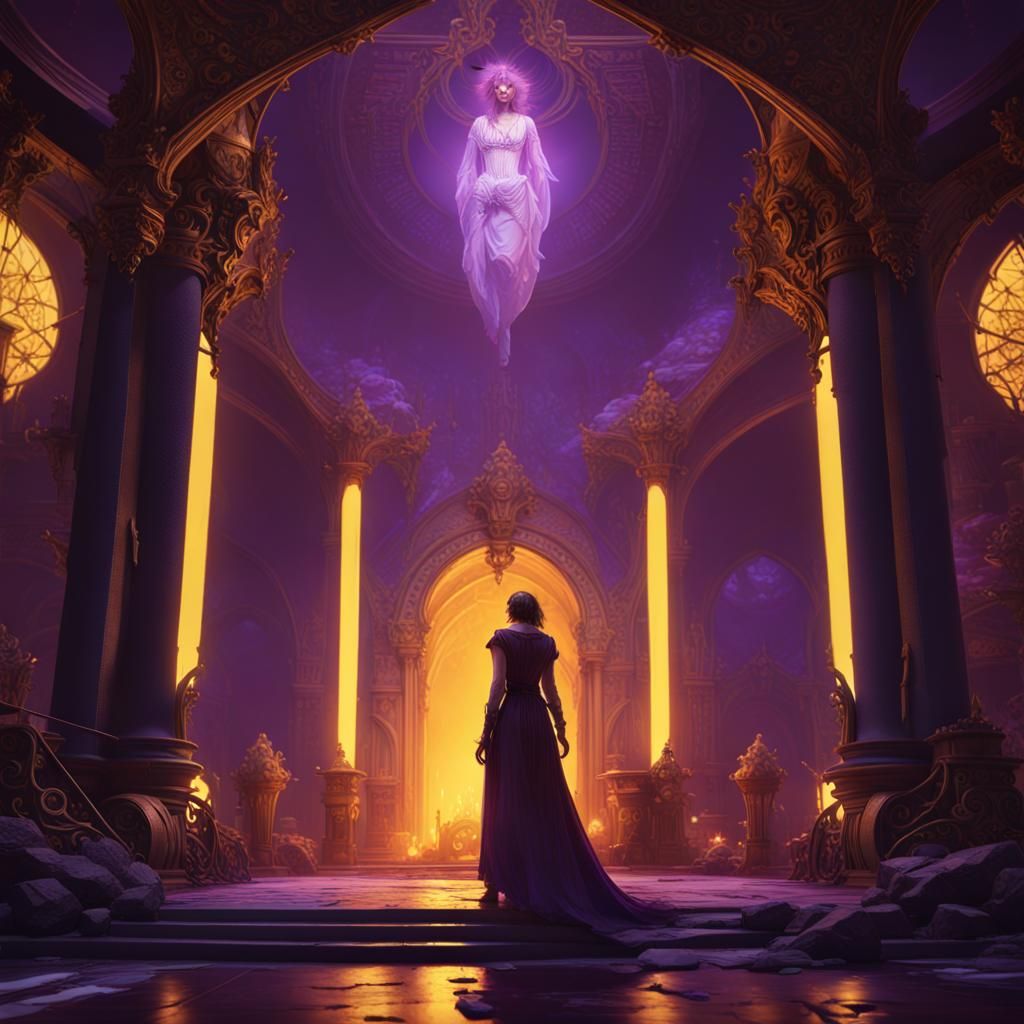 Dark Fantasy Concept Art Masterpiece in 8k