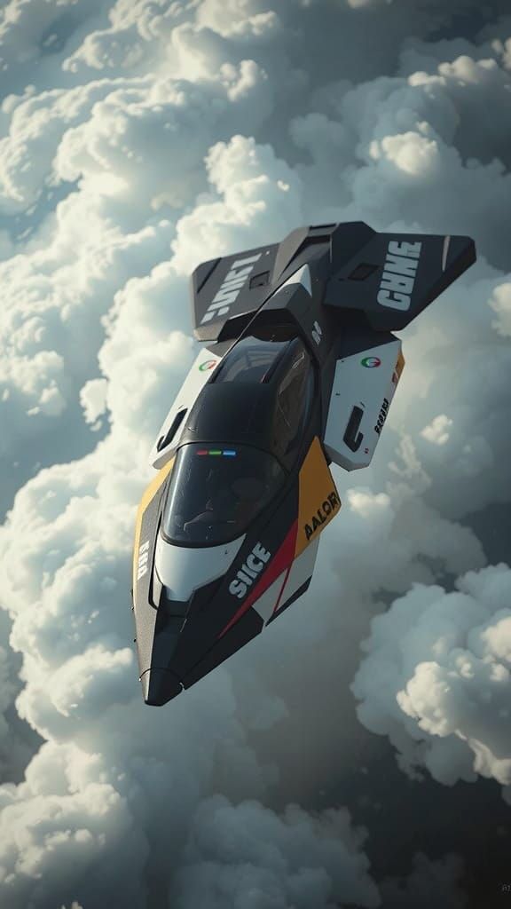 cyber tech sport hover-speeder