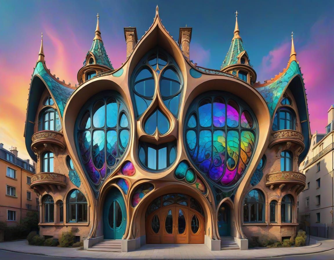 Downtown Elven mansion.