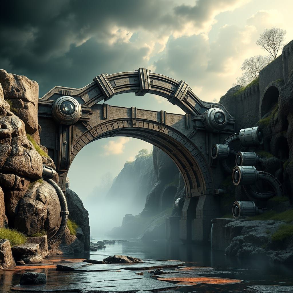 Devil's Bridge in Borgo a Mozzano, Futuristic Architectural ...