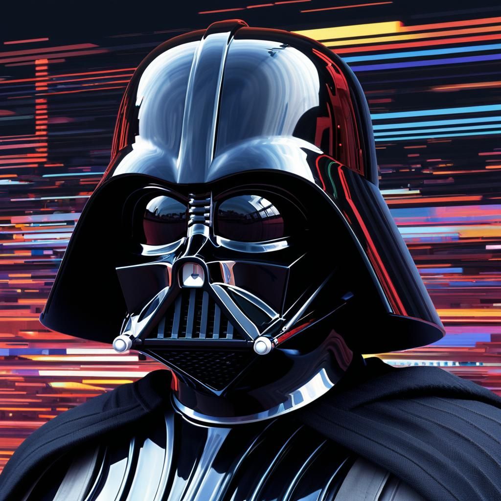 Vader. Glitched.