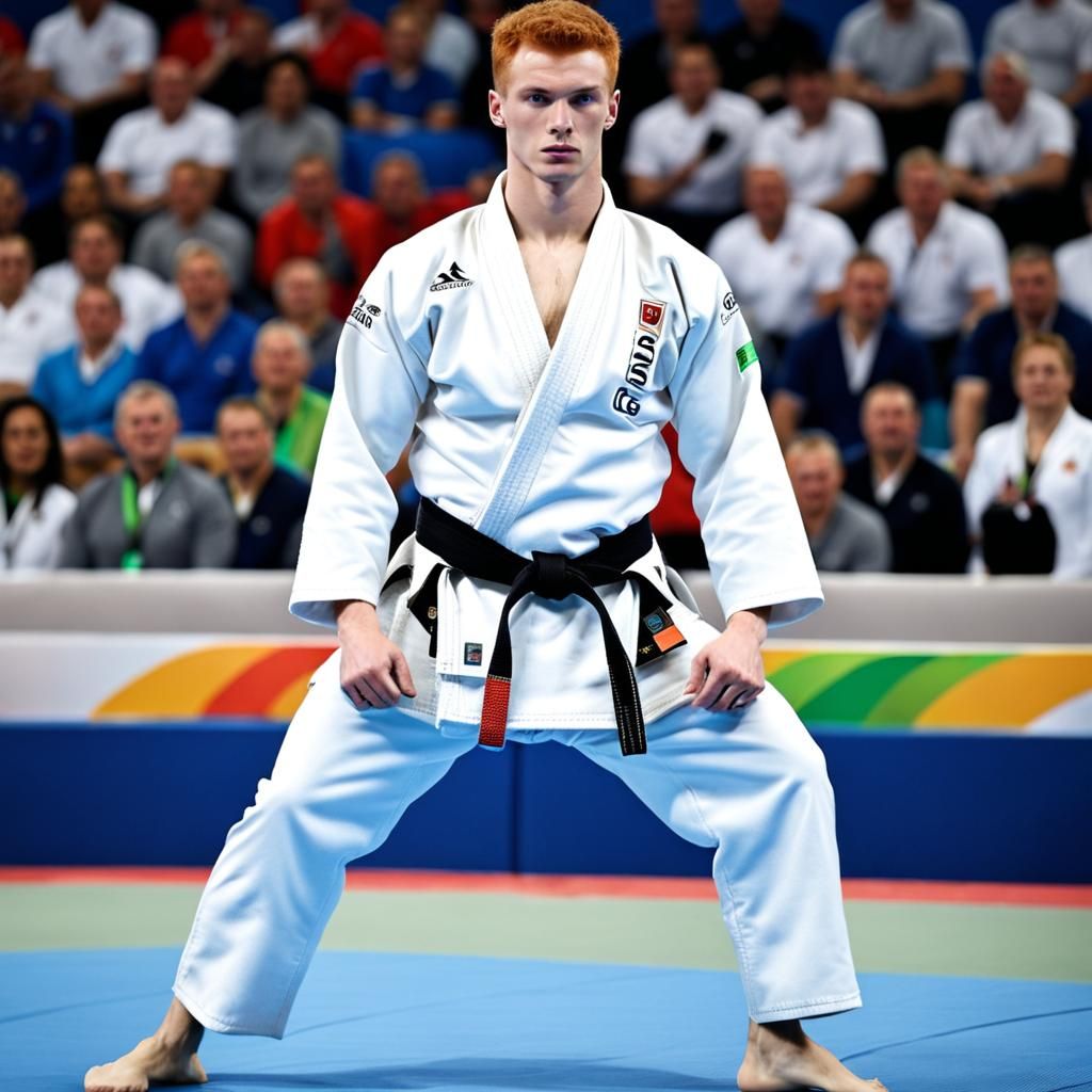 Ginger Pride in the Judo Ring: Embracing the Olympic Spirit (5)