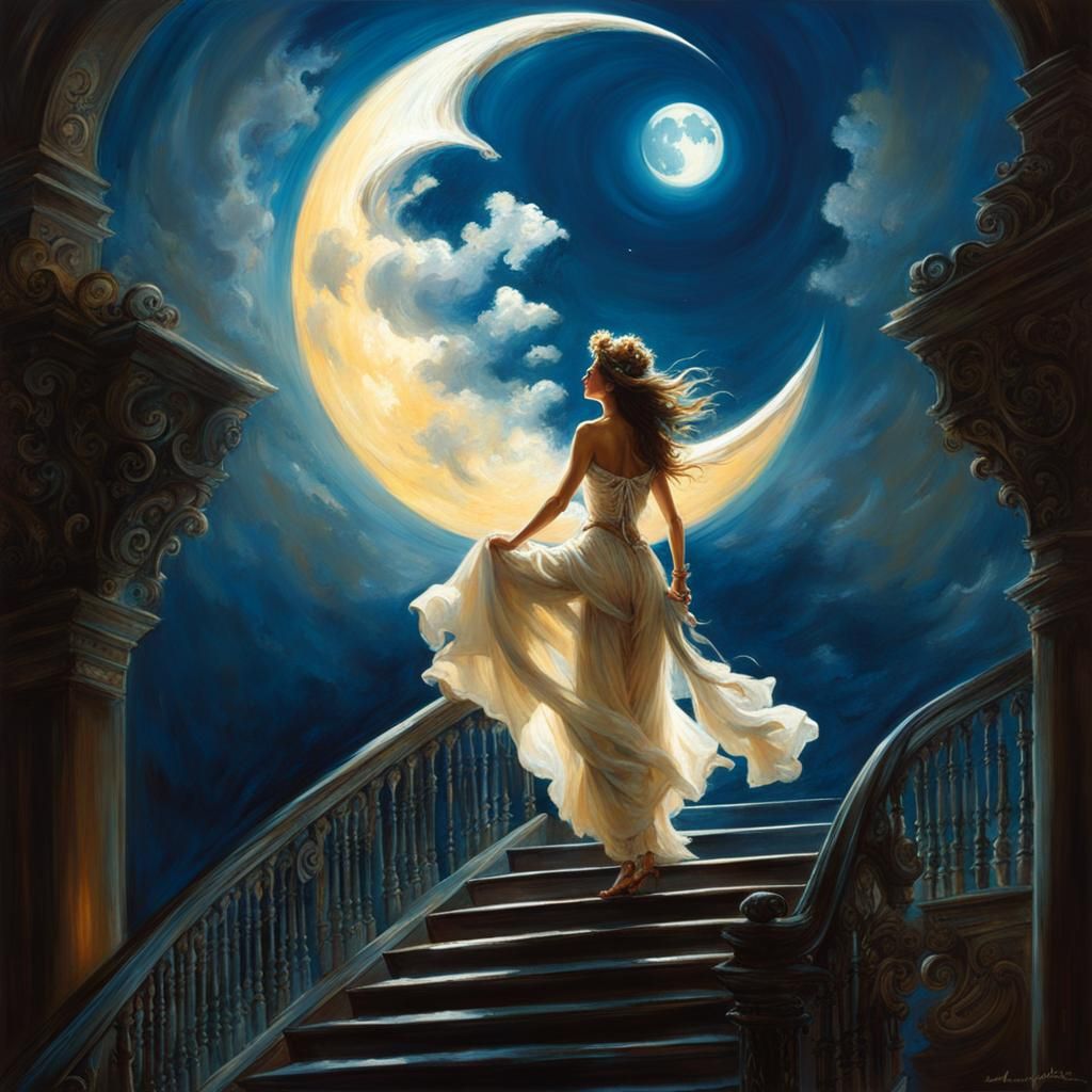 Staircase to the moon 🌙