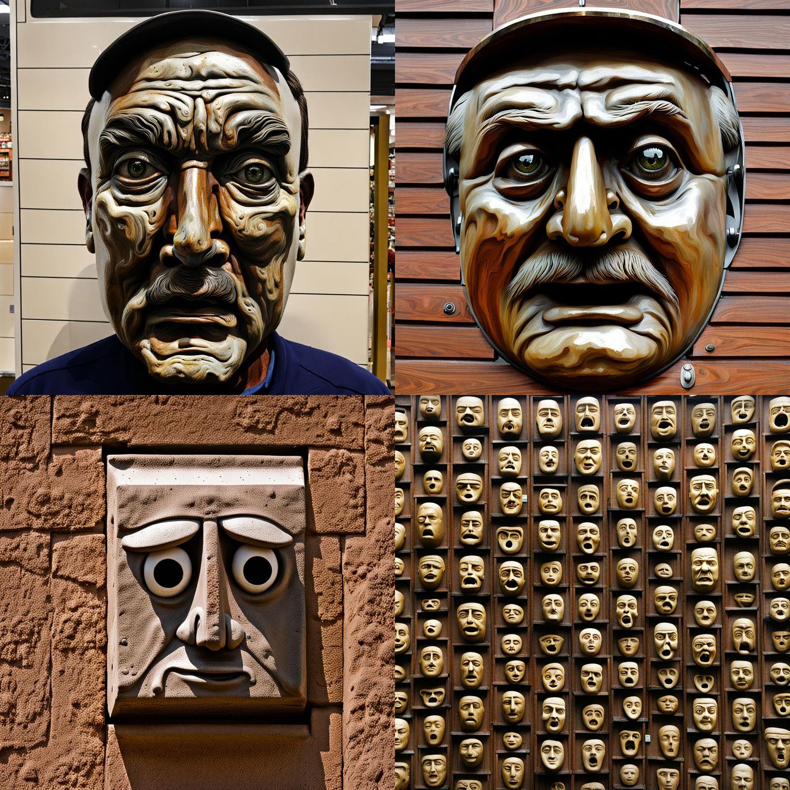 Example of Facial Pareidolia Phenomenon