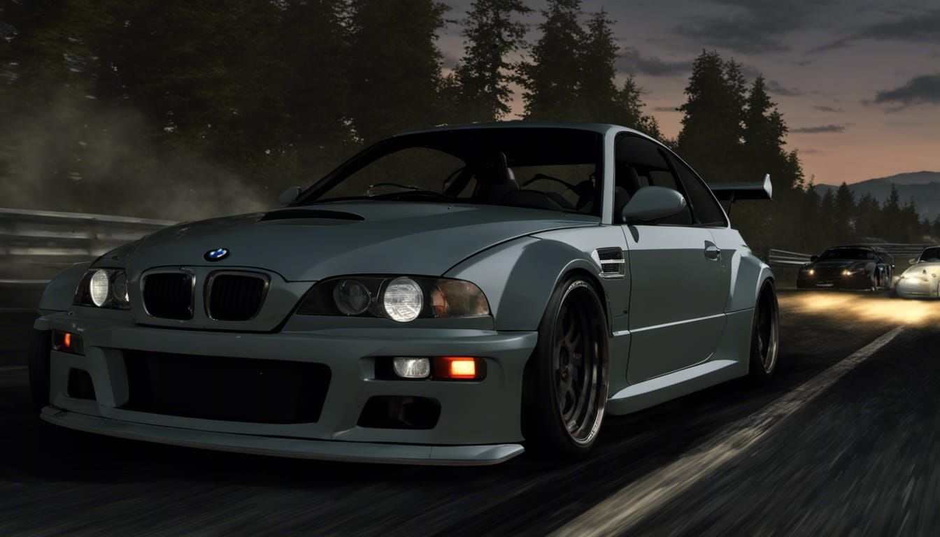 BMW M3 GTR E46 in Need for Speed Race