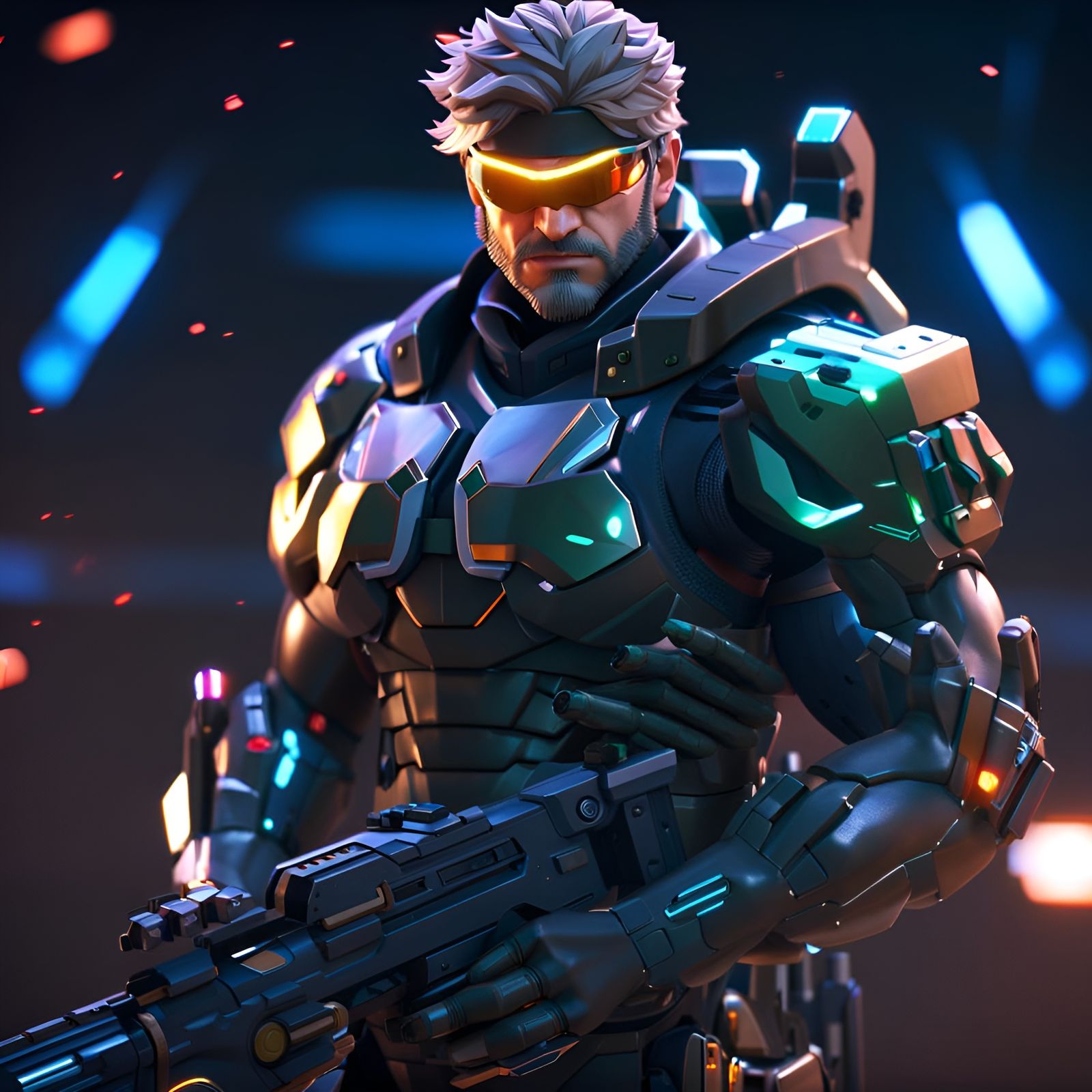 Solid Snake Overwatch