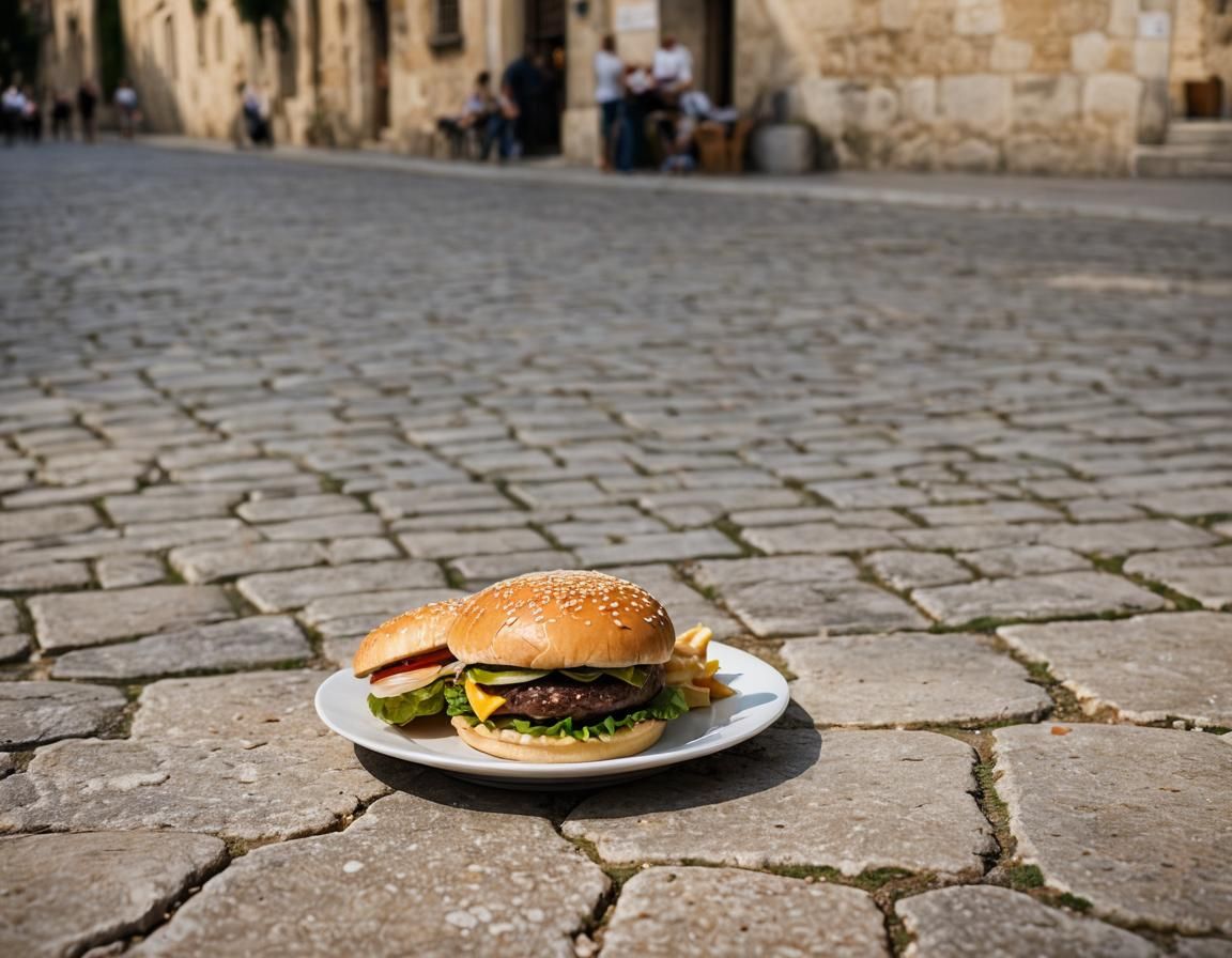 Hamburger in Avignon: Professional Photography