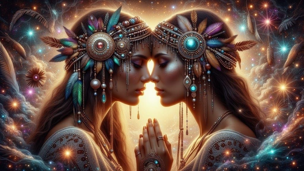 Star-Crossed Lovers Embracing a Dark and Mysterious Fate in....