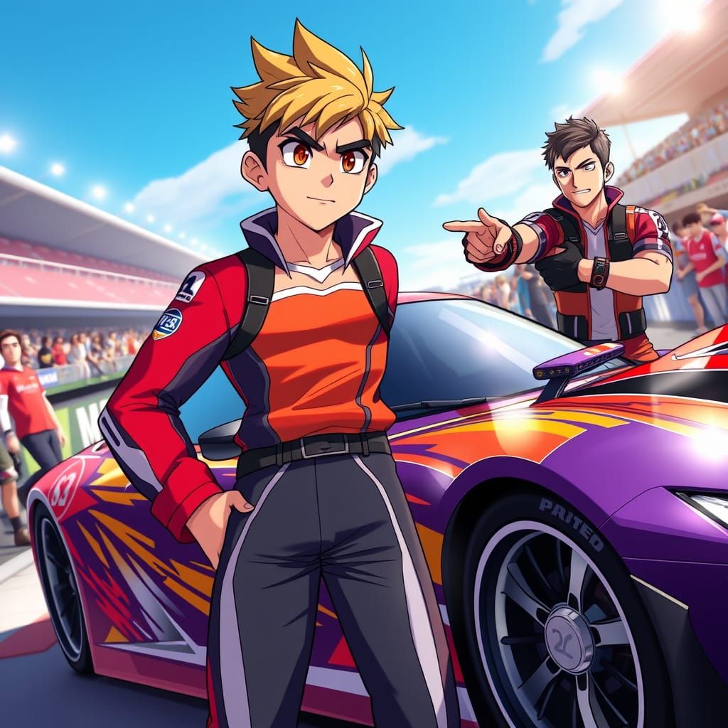 Rivalry and Deception on the Racing Circuit