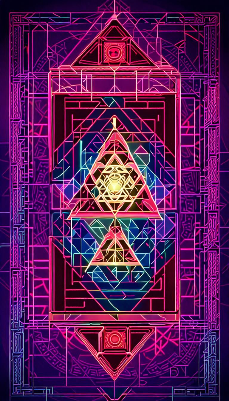 Sacred Geometry: Hypnotic 3D Mandala Art