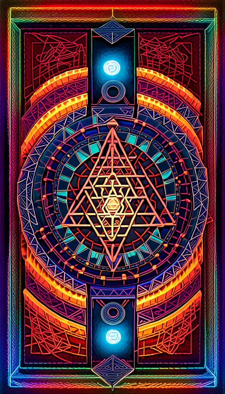 Sacred Geometry: 3D Mandala Art for Meditation