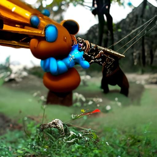 Freddy Fazbear vs Otzi the Iceman in 4K