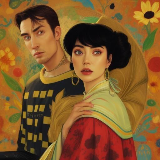 Cyberpunk Cityscape with Neon Lights