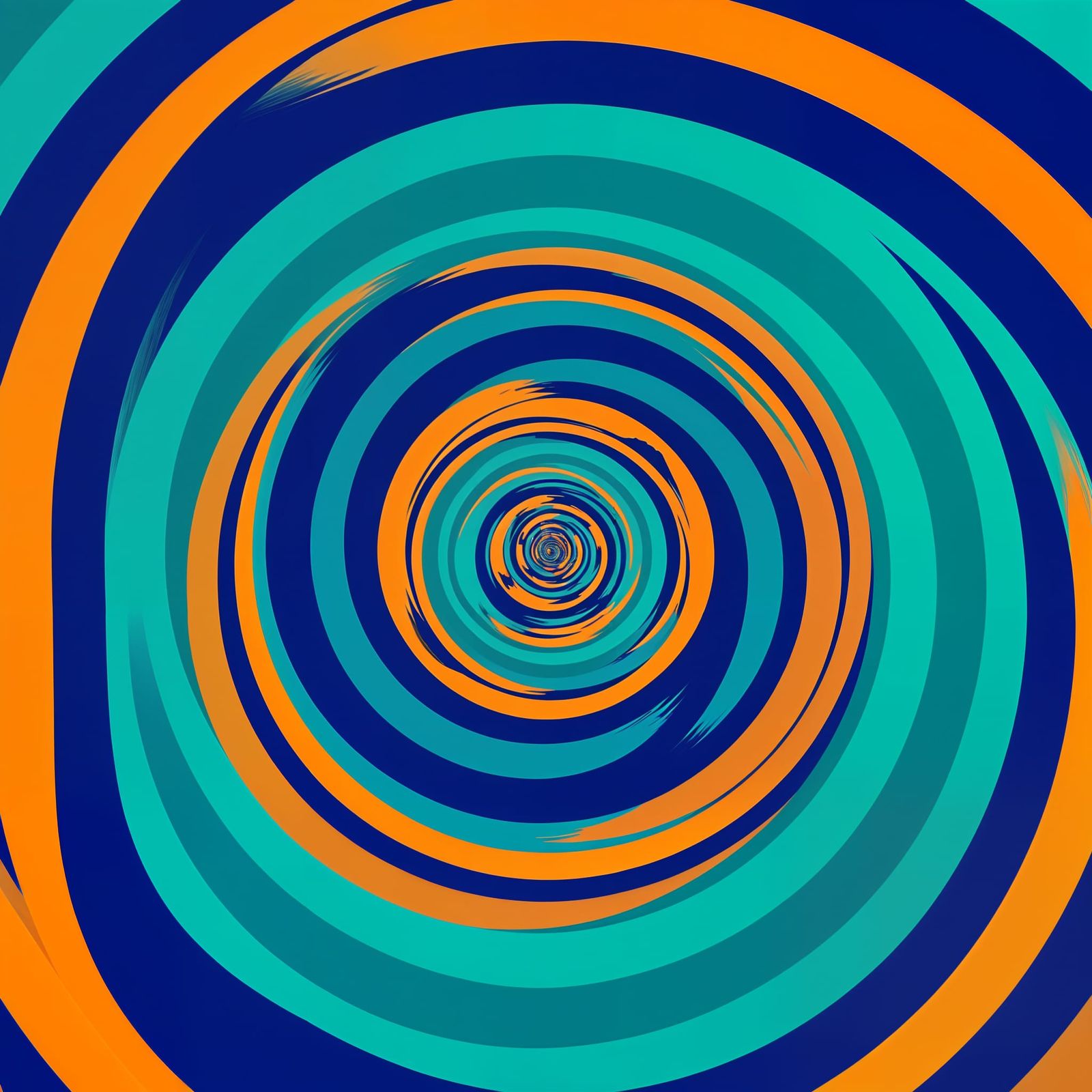 Vibrant Optical Illusion Rotating Stripes