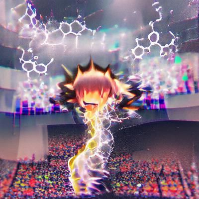 Dynamic Energy Explosion in Abstract Style