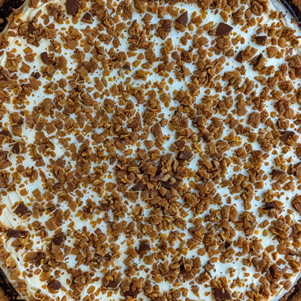 Delicious Butterfinger Cheesecake Dessert