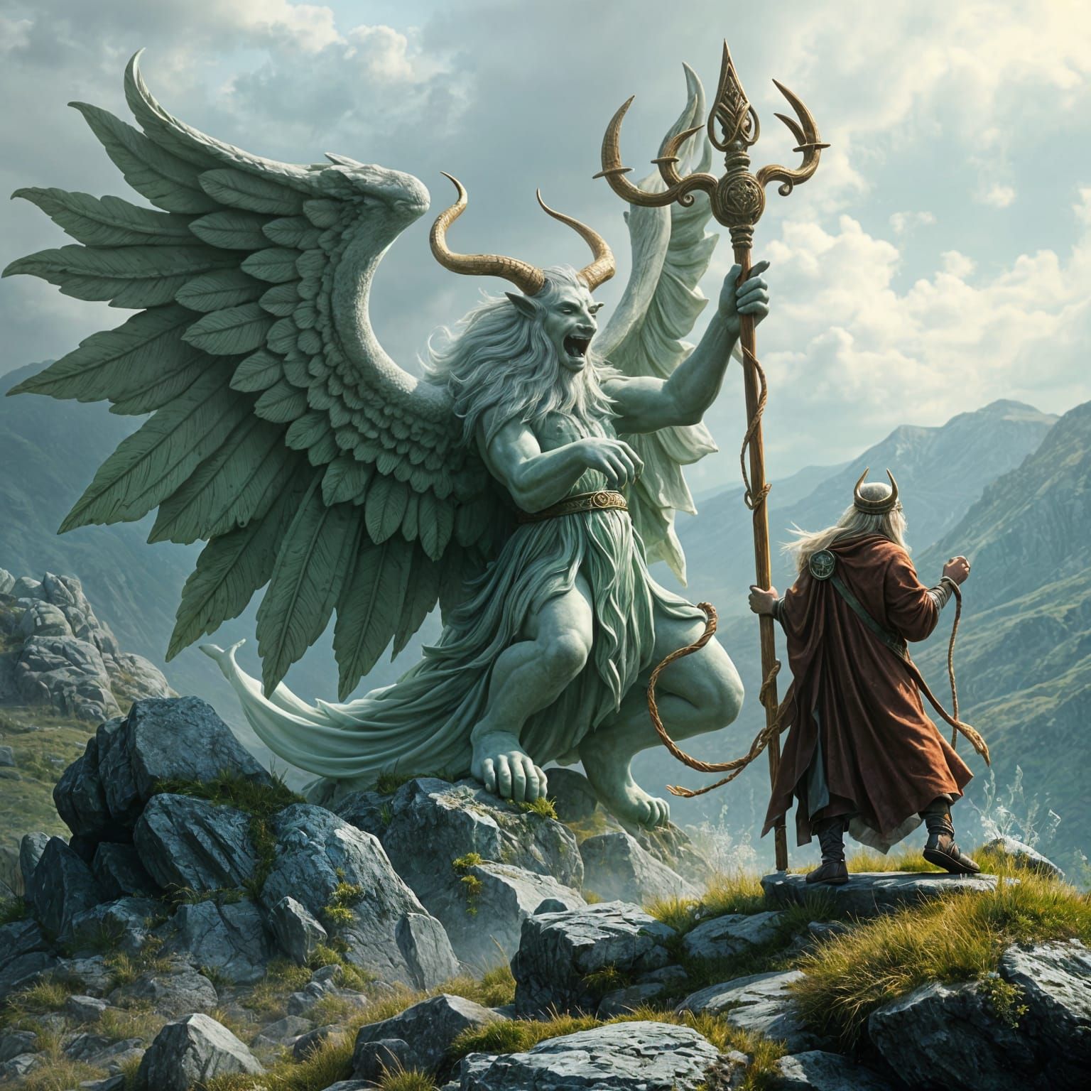 Celtic Mythology Embodied: A Visual Interpretation