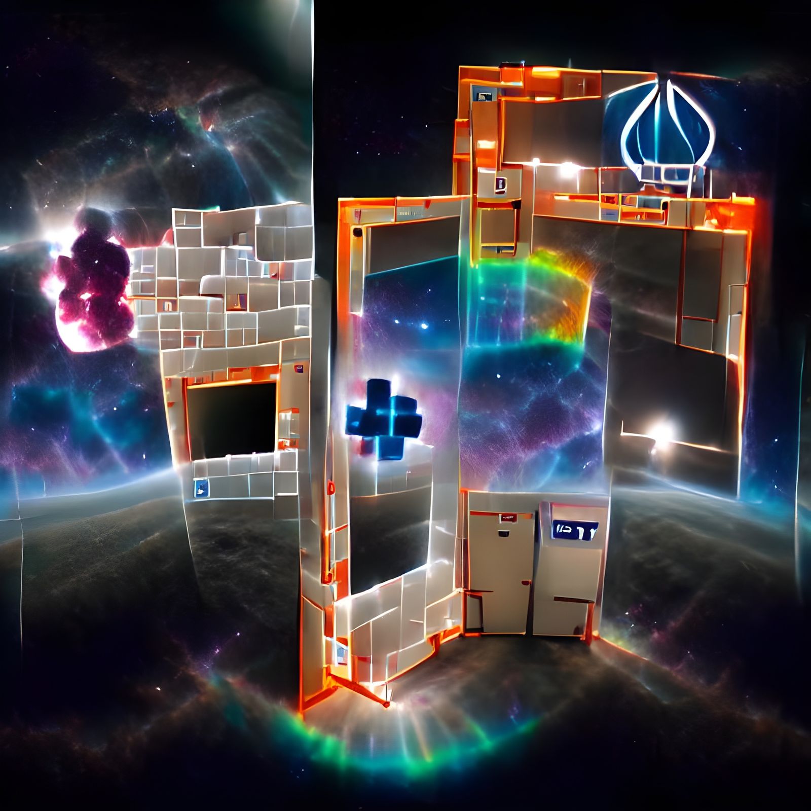 Tetris Dimension: An Open Portal in Space