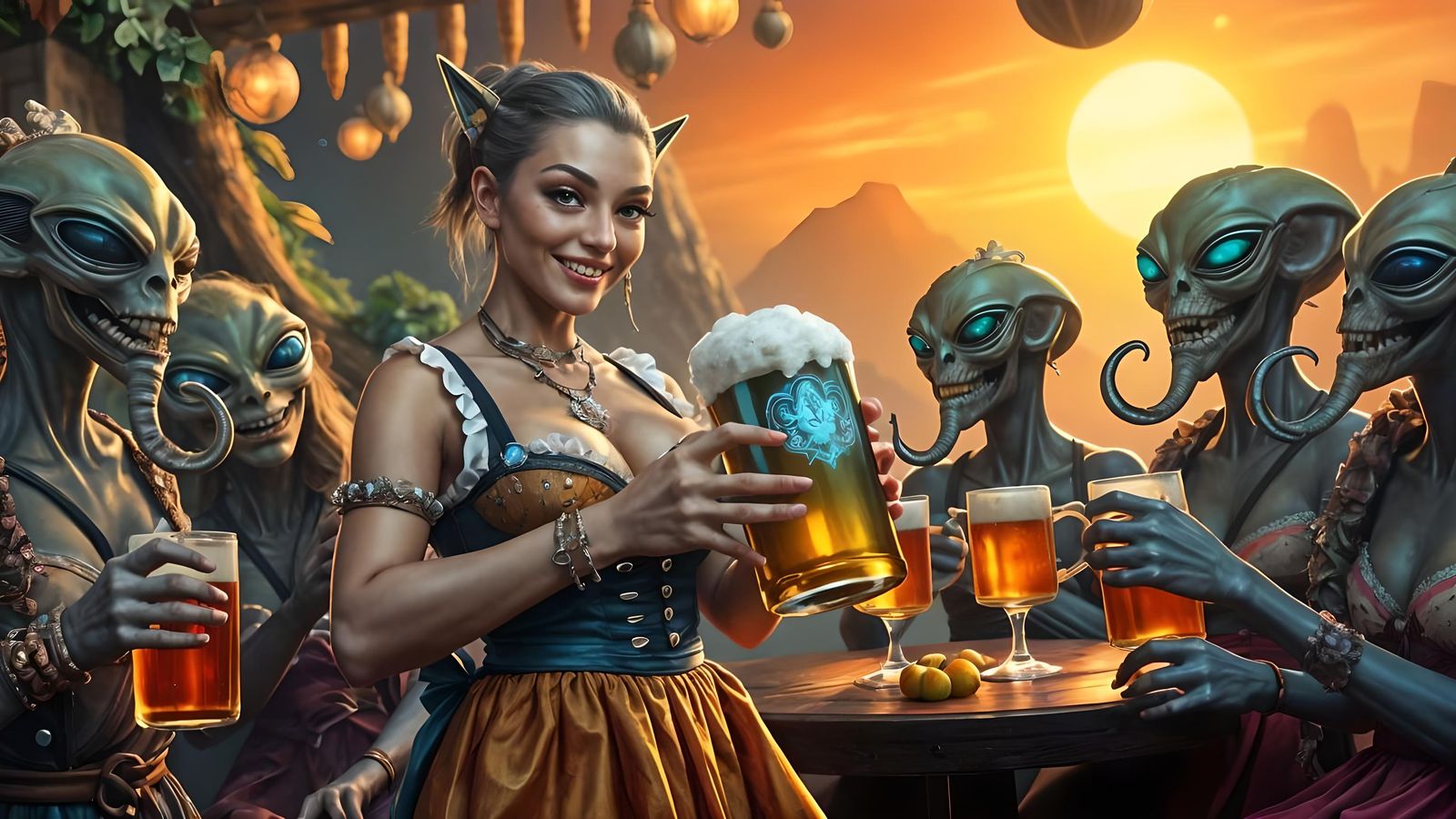 Oktoberfest Across the Galaxy
