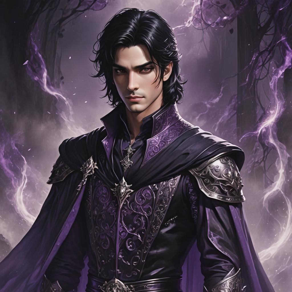 Dark Prince of Shadows: A Cinematic Portrait