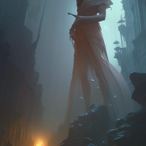 Dark Fantasy Concept Art in 8K Resolution