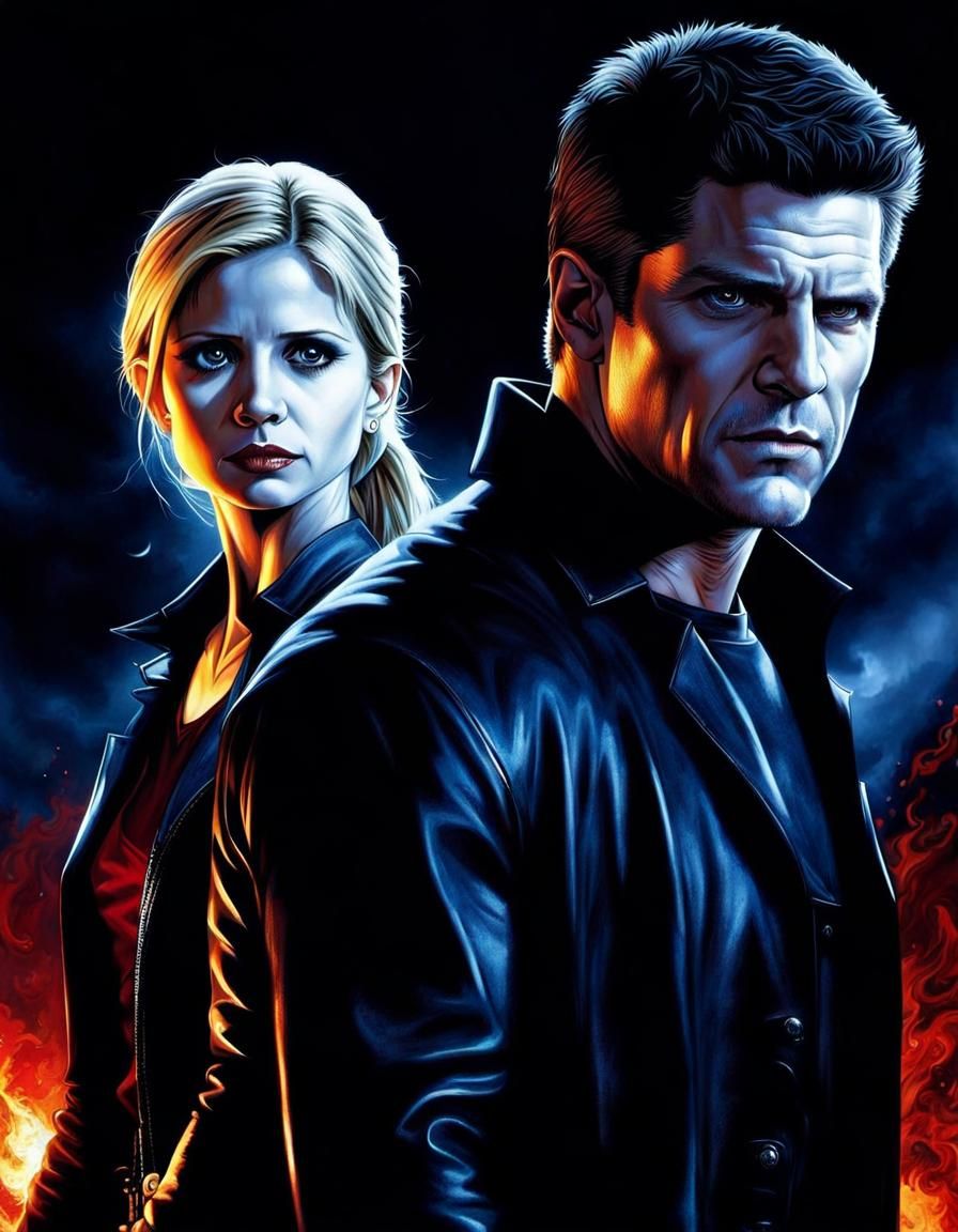 Buffy the Vampire Slayer and Angel