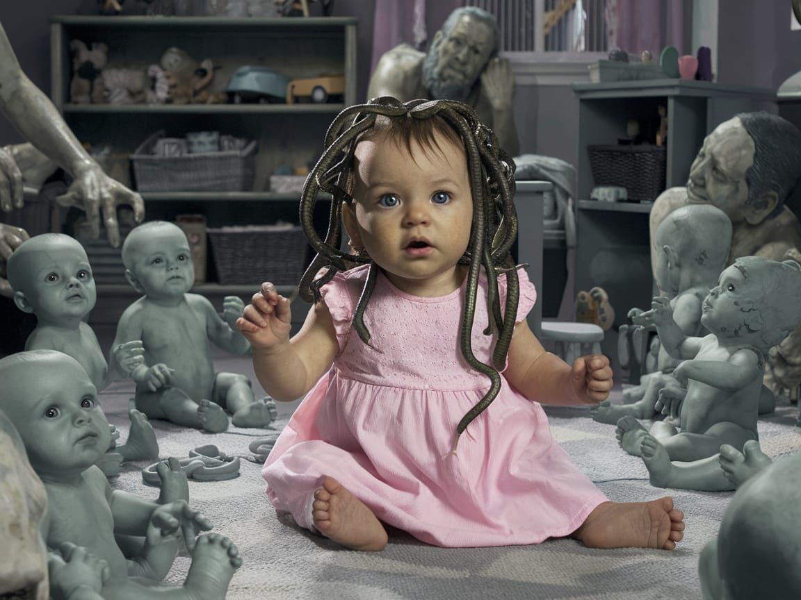 Baby Medusa's Unfortunate Nursery Debut