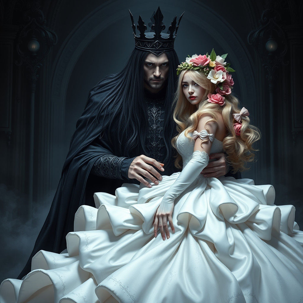 Dark Underworld King Captures Flamboyant Bride