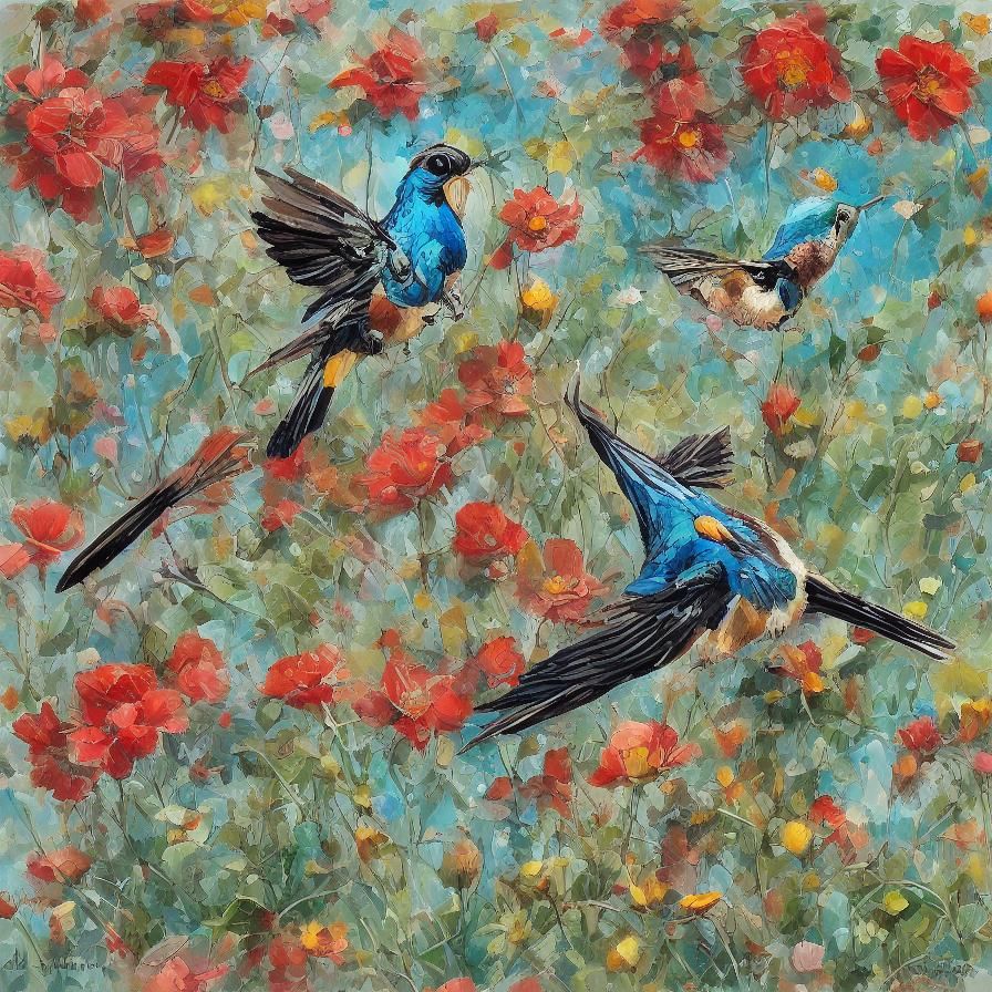 Magpie Bird with Digital Currency