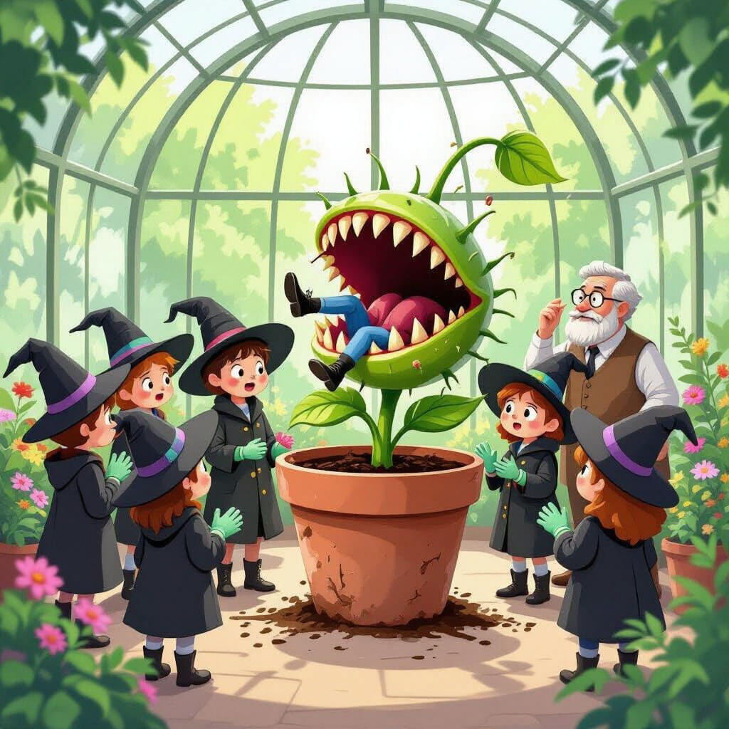 Magical Greenhouse Class Gone Wrong