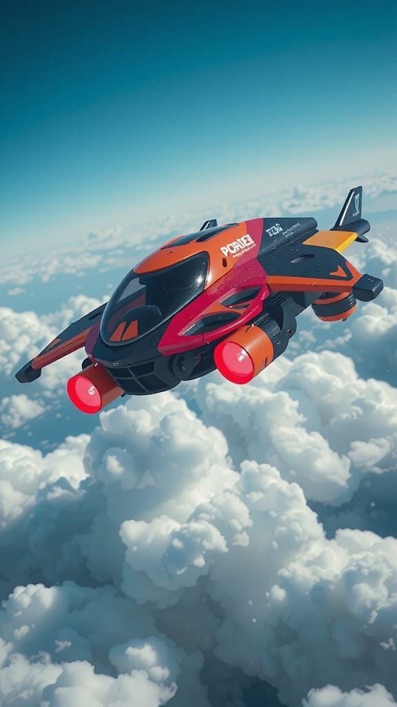 cyber tech sport hover-speeder