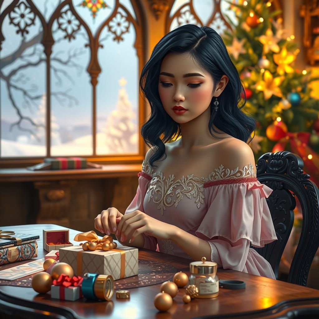 Christmas with Marinette Dupain-Cheng 07