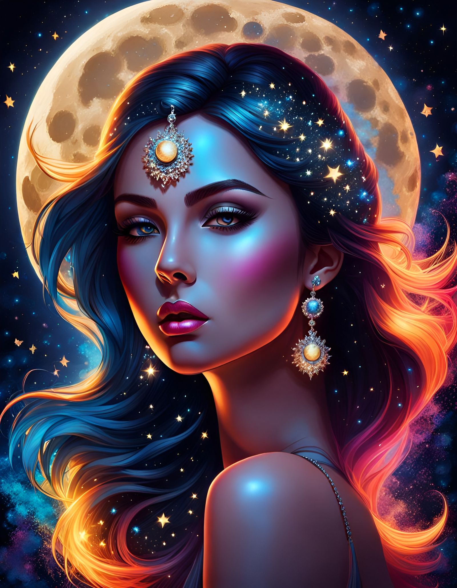 Sparkling Moonlit Fantasy