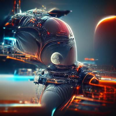 Futuristic Astronaut Suit Design of 2095